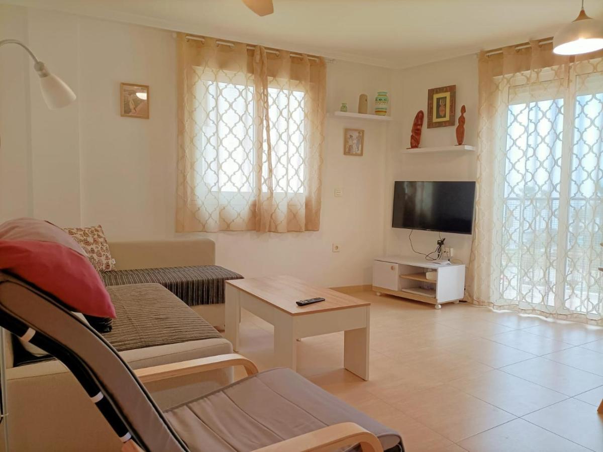 La Glorietaapartamento Centrico Con Vista Al Mar Carboneras Luaran gambar
